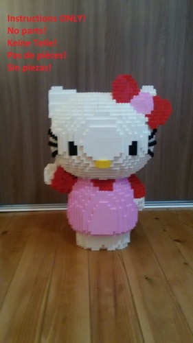 Lego hello kitty - kitty, statua