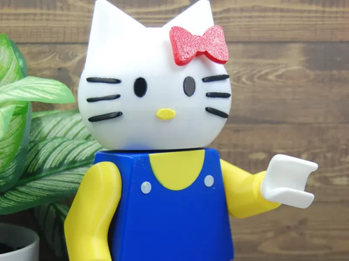 Figura mattoncini hello - in,